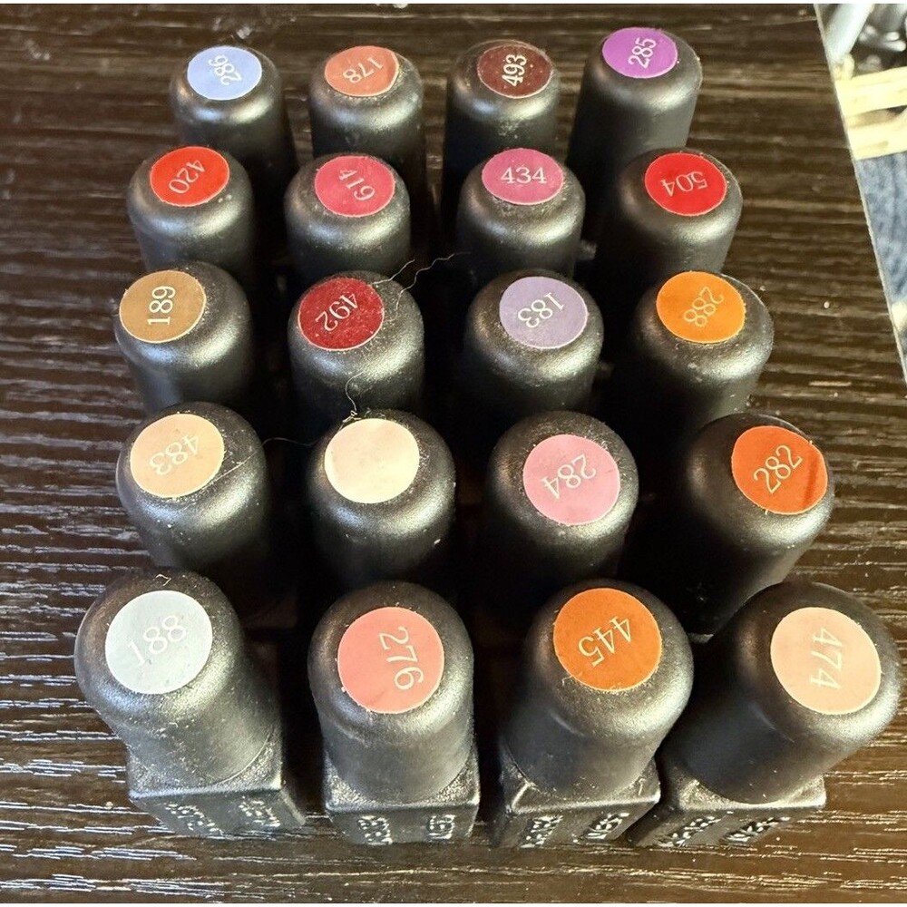 LAVENDER VIOLETS Gel Nail Polish - Misc Colors Gently Used 20 Mini Bottles